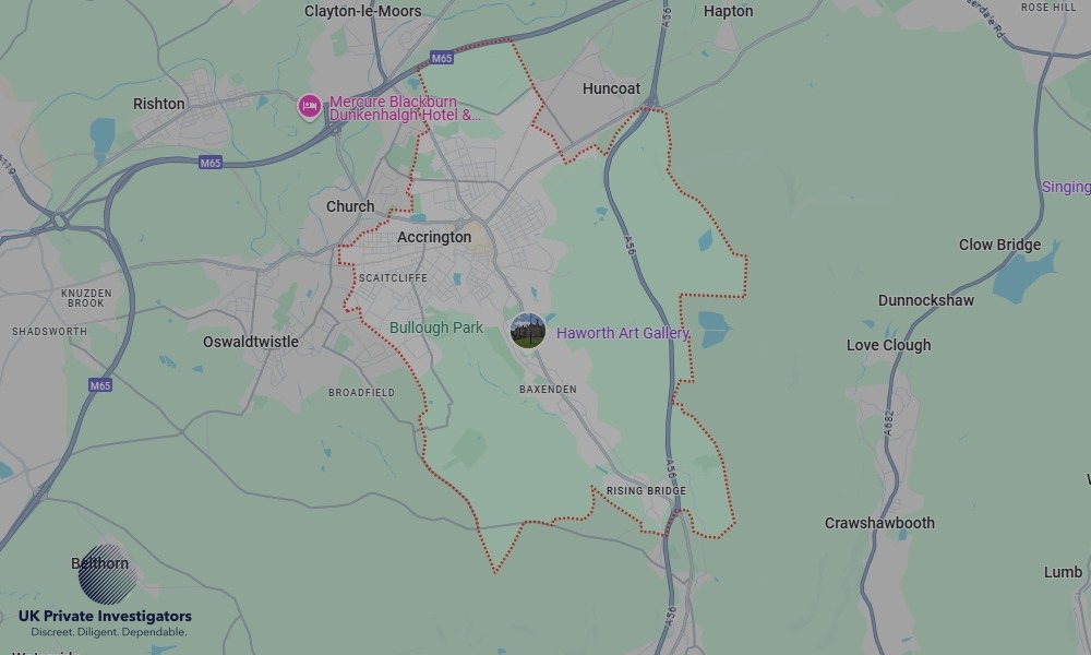 UK Private Investigators - Areas our detectives operate in LoAccringtonndon