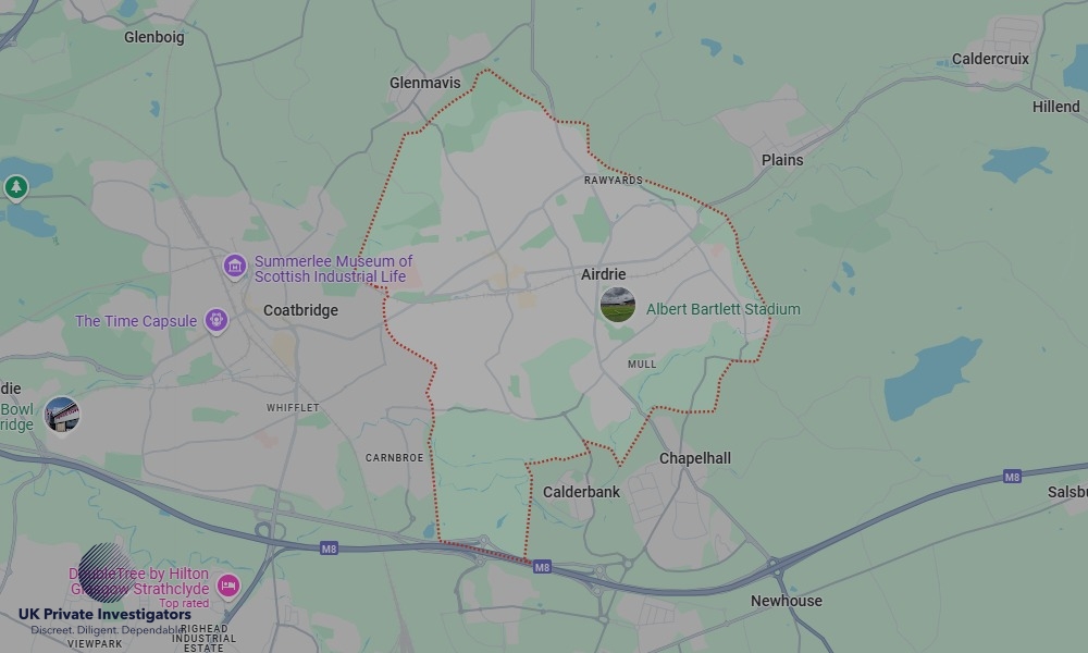 UK Private Investigators - Areas our detectives operate in LoAirdriendon