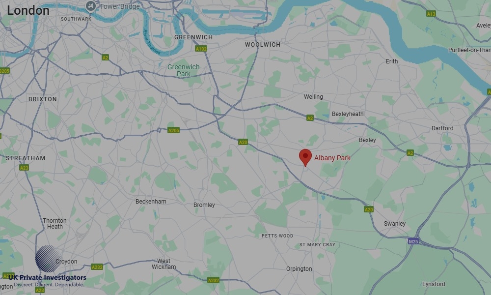 UK Private Investigators - Areas our detectives operate in Albany Park