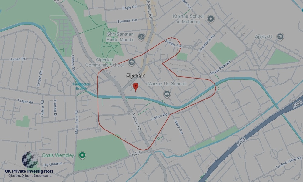 UK Private Investigators - Areas our detectives operate in Alperton