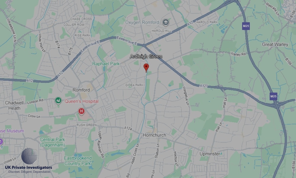 UK Private Investigators - Areas our detectives operate in Ardleigh Green