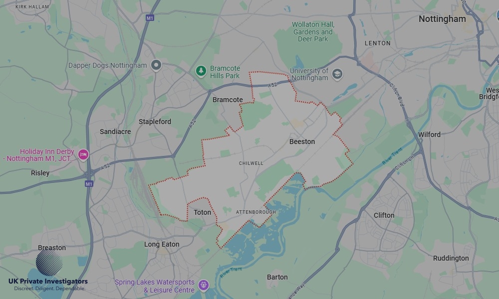 UK Private Investigators - Areas our detectives operate in LoBeestonndon