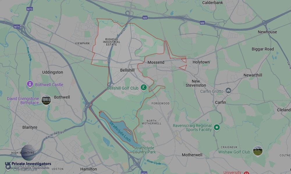 UK Private Investigators - Areas our detectives operate in Belshill