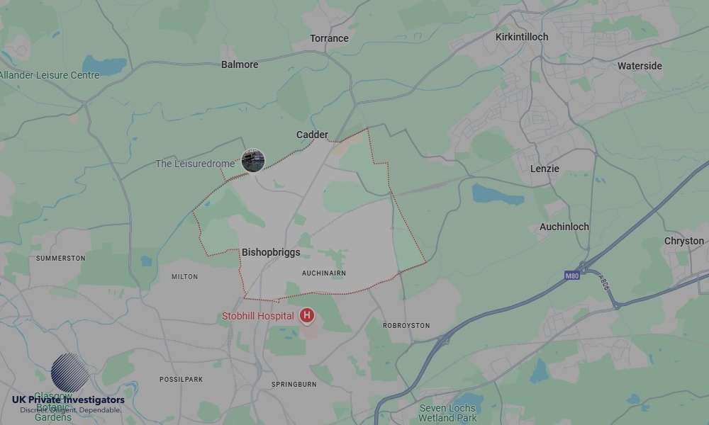 UK Private Investigators - Areas our detectives operate in Bishopbriggs