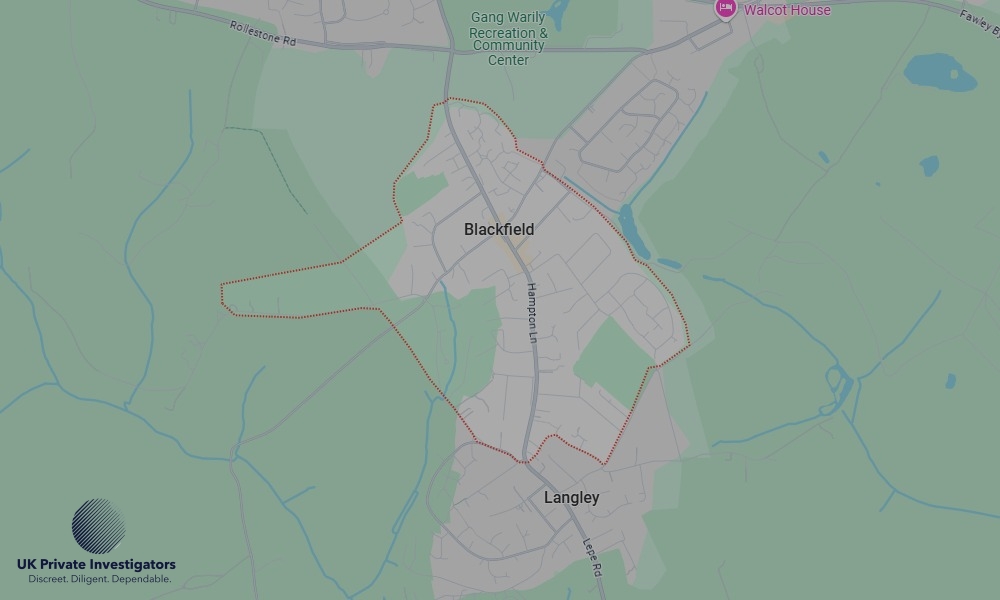 UK Private Investigators - Areas our detectives operate in Blackfield