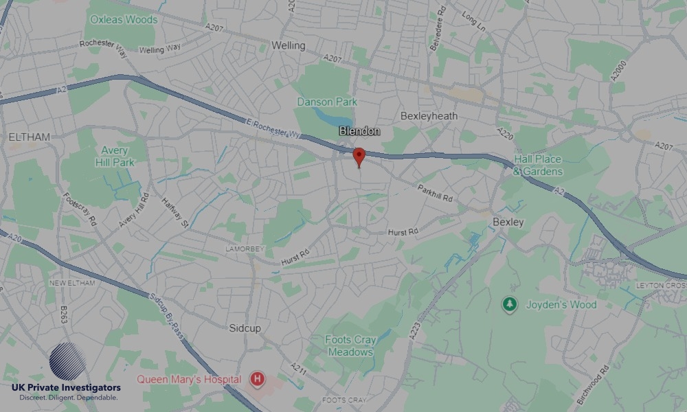 UK Private Investigators - Areas our detectives operate in Blendon