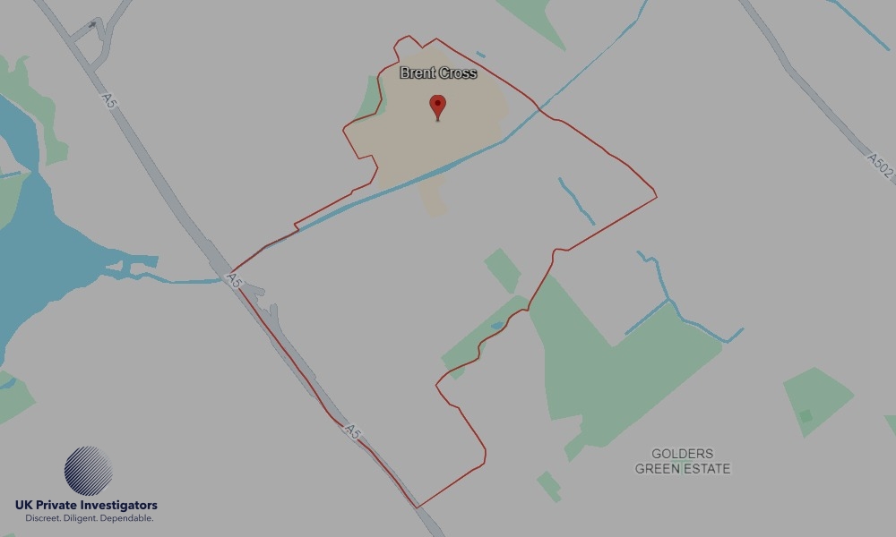 UK Private Investigators - Areas our detectives operate in Brent Cross