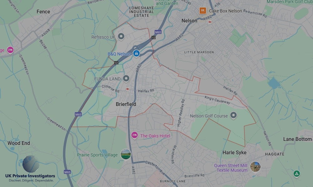 UK Private Investigators - Areas our detectives operate in Brierfield