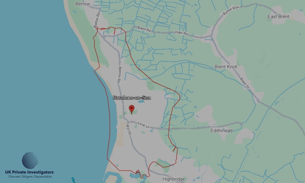 UK Private Investigators - Areas our detectives operate in Burnham-on-Sea