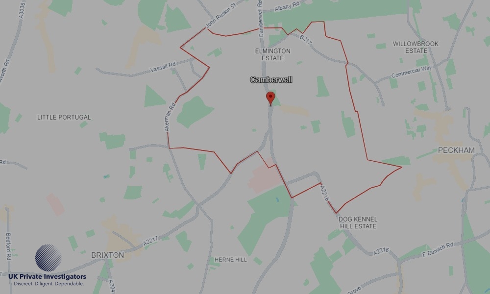 UK Private Investigators - Areas our detectives operate in Camberwell