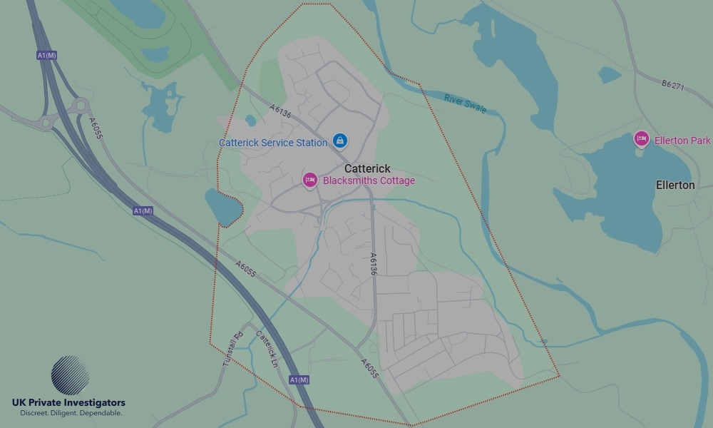 UK Private Investigators - Areas our detectives operate in Catterick Garrison