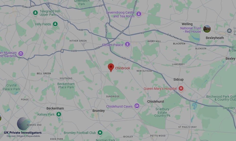 UK Private Investigators - Areas our detectives operate in Chinbrook