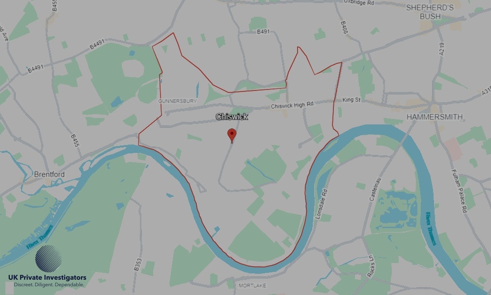 UK Private Investigators - Areas our detectives operate in Chiswick
