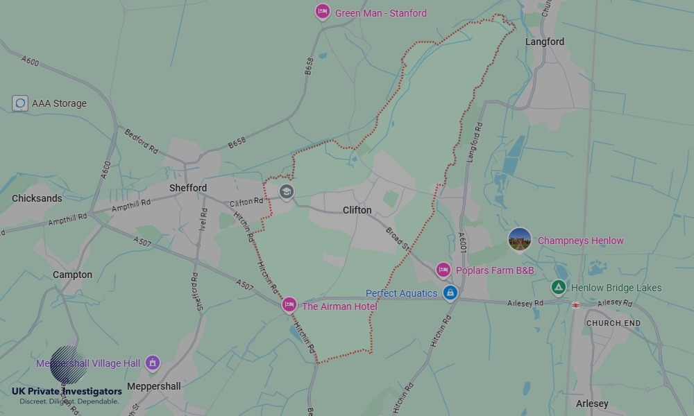 UK Private Investigators - Areas our detectives operate in Clifton