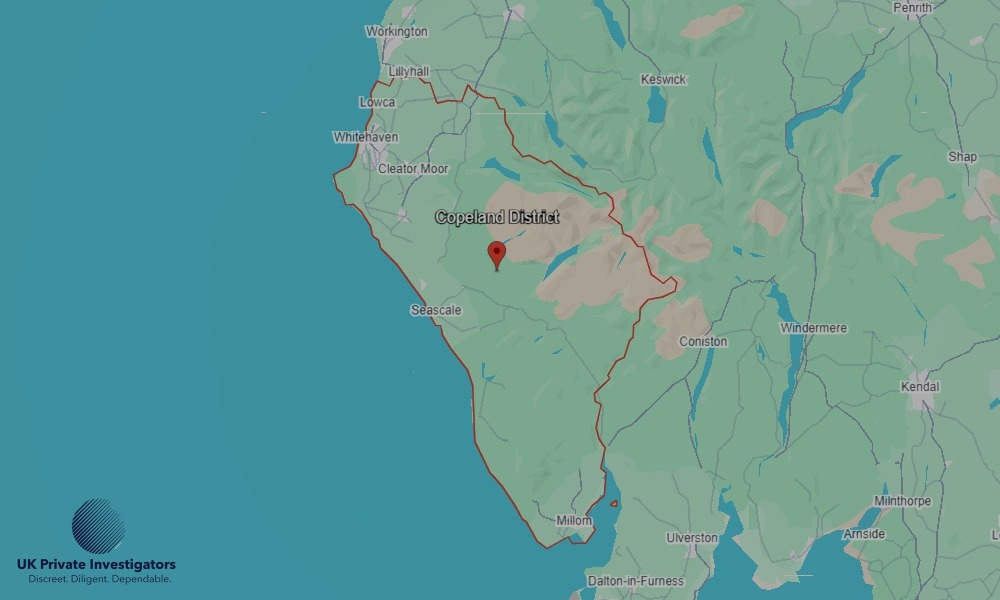 UK Private Investigators - Areas our detectives operate in Copeland