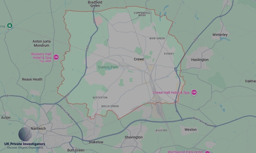 UK Private Investigators - Areas our detectives operate in LoCrewendon