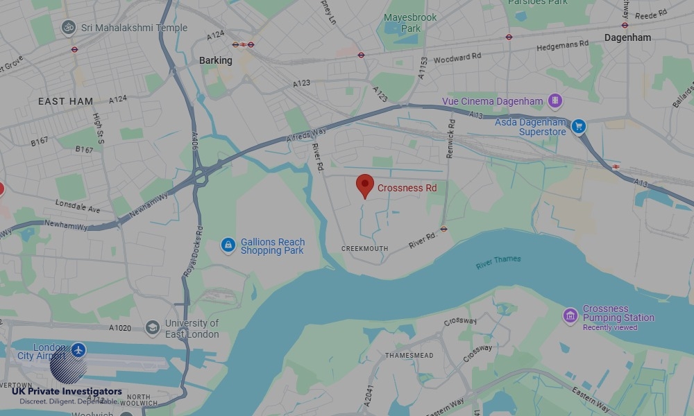 UK Private Investigators - Areas our detectives operate in Crossness