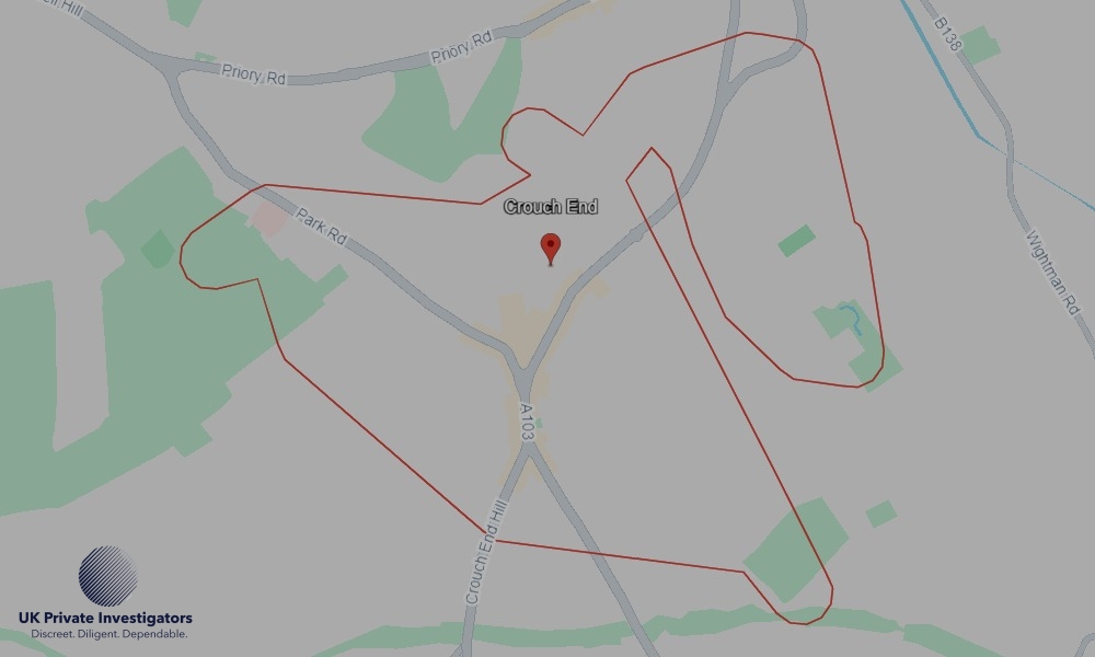 UK Private Investigators - Areas our detectives operate in Crouch End