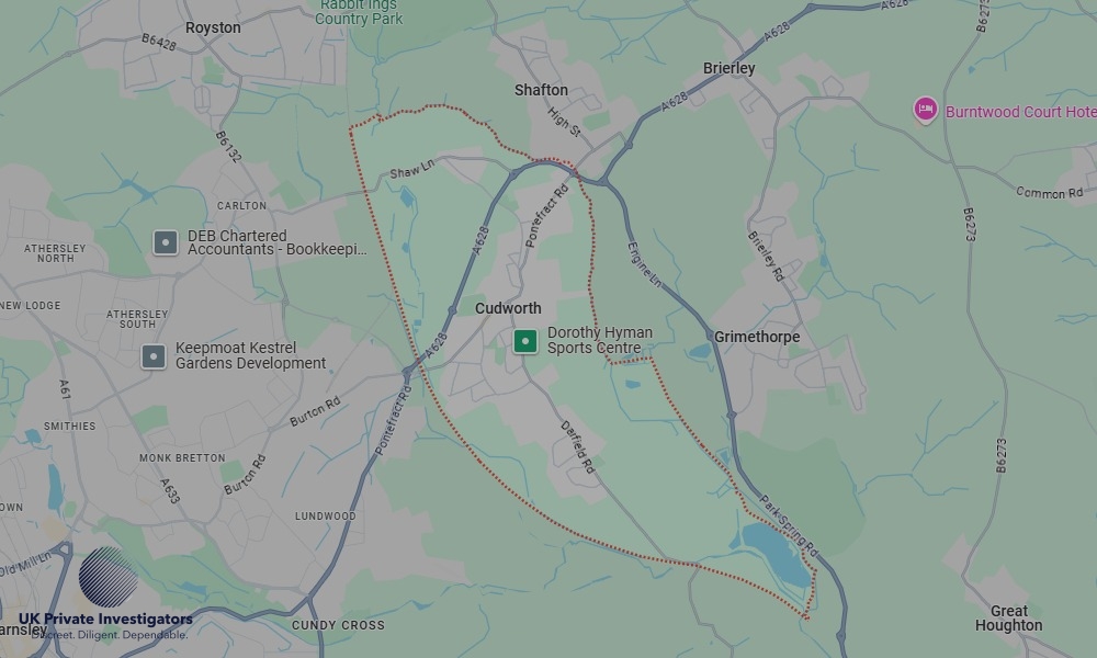 UK Private Investigators - Areas our detectives operate in Cudworth