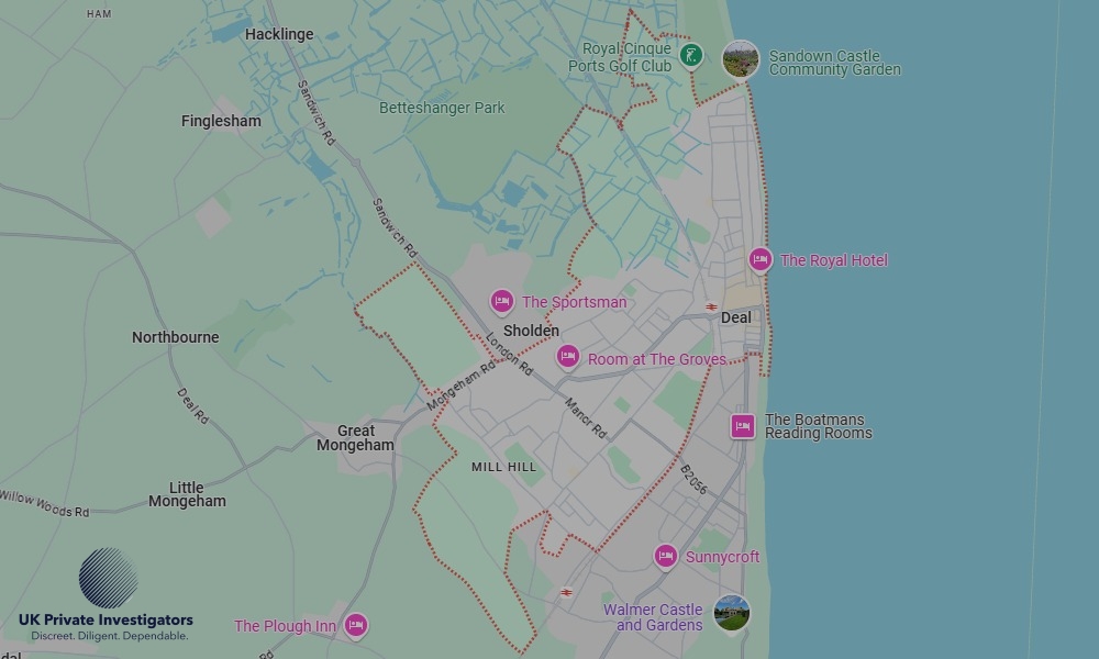 UK Private Investigators - Areas our detectives operate in LoDealndon