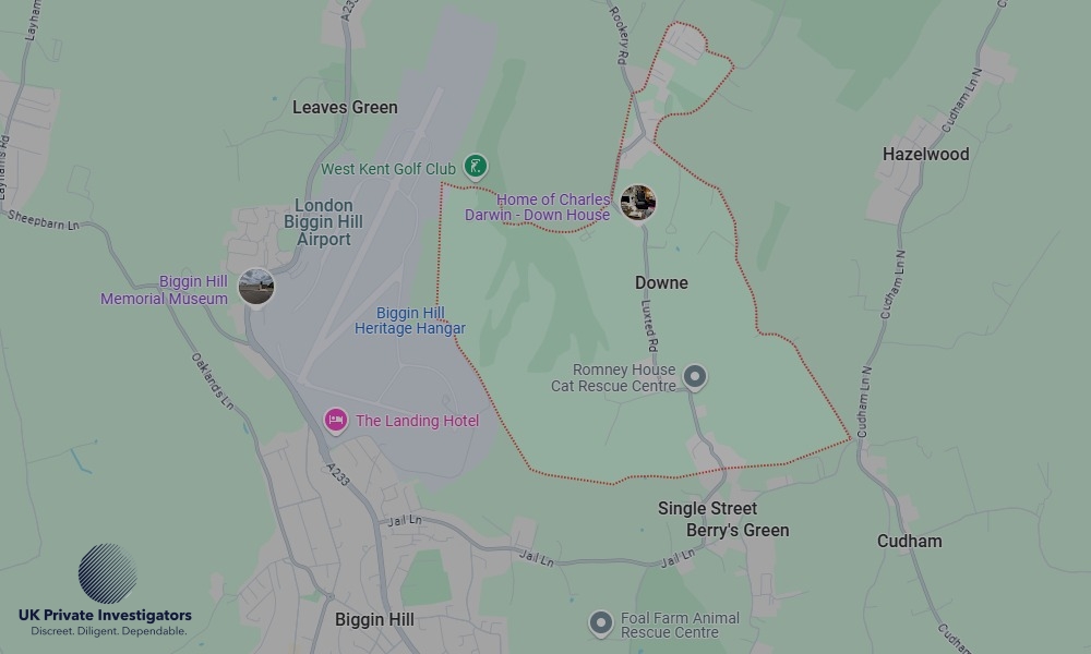 UK Private Investigators - Areas our detectives operate in Downe