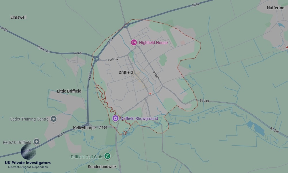 UK Private Investigators - Areas our detectives operate in Driffield