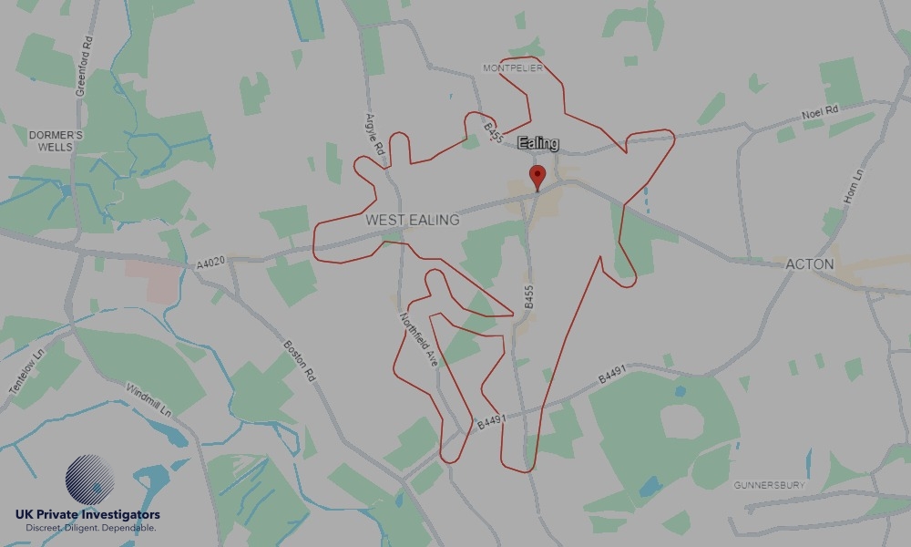 UK Private Investigators - Areas our detectives operate in Ealing