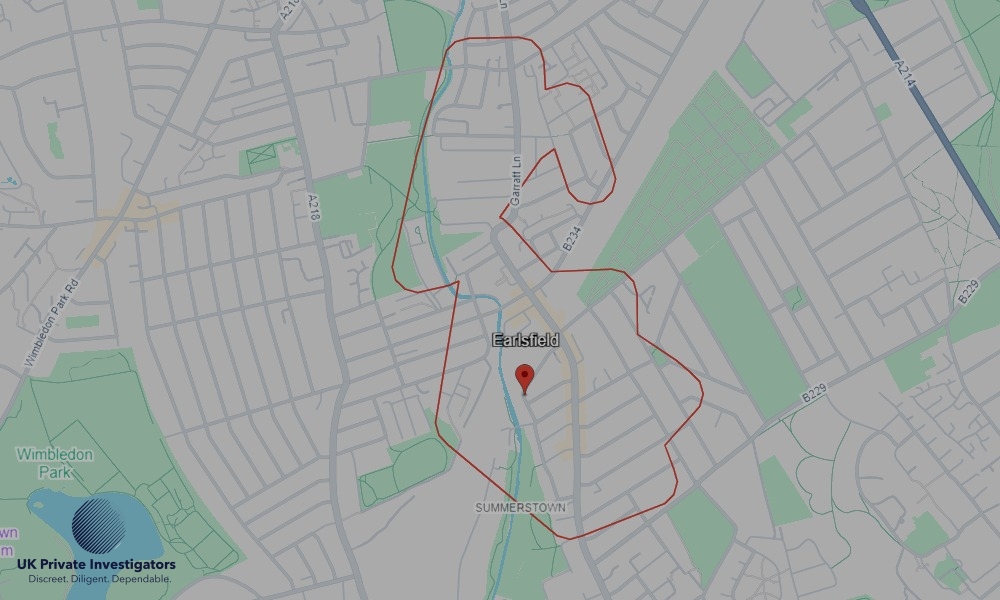 UK Private Investigators - Areas our detectives operate in Earlsfield