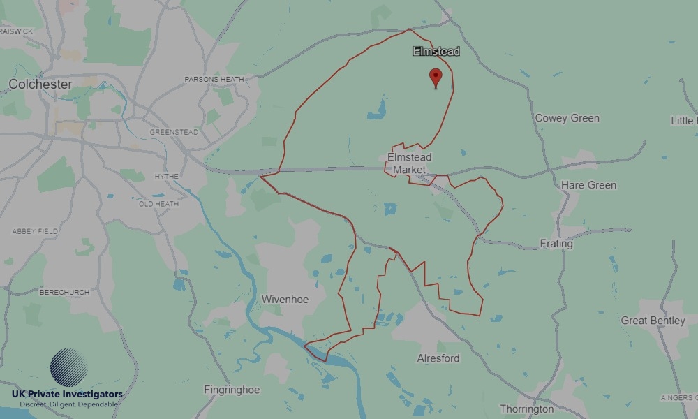 UK Private Investigators - Areas our detectives operate in Elmstead