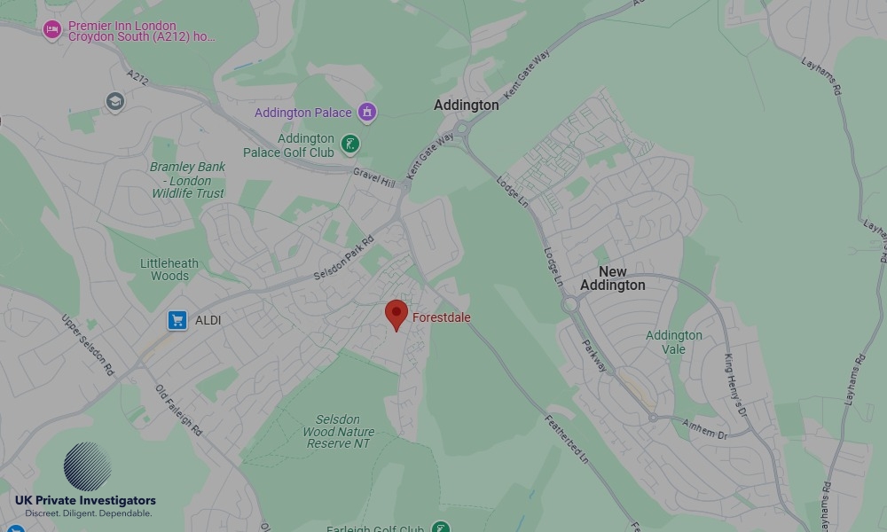 UK Private Investigators - Areas our detectives operate in Forestdale