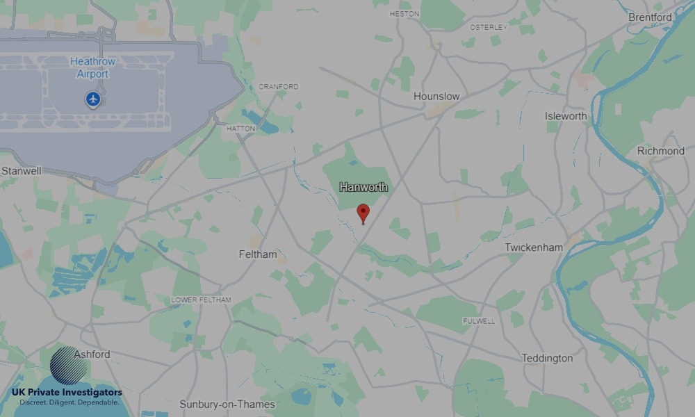 UK Private Investigators - Areas our detectives operate in Hanworth