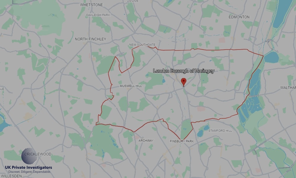 UK Private Investigators - Areas our detectives operate in Haringey