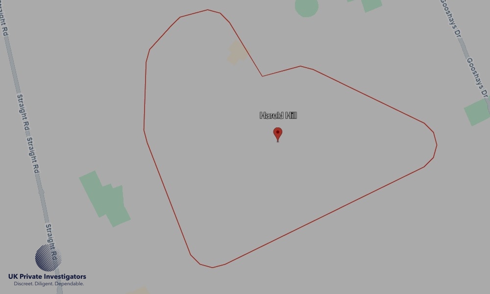 UK Private Investigators - Areas our detectives operate in Harold Hill
