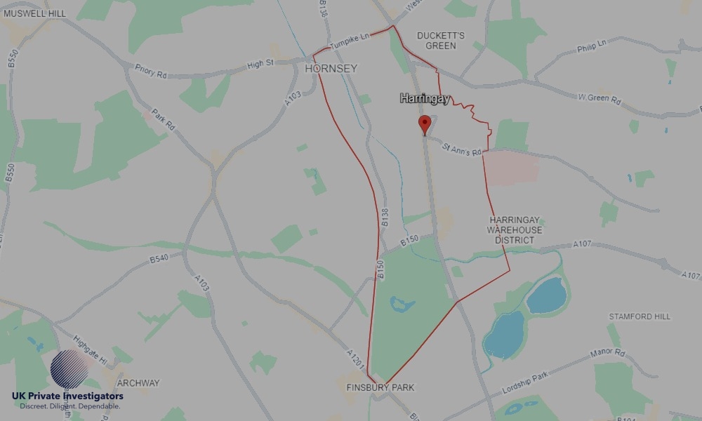 UK Private Investigators - Areas our detectives operate in Harringay