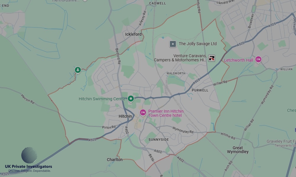 UK Private Investigators - Areas our detectives operate in LoHitchinndon