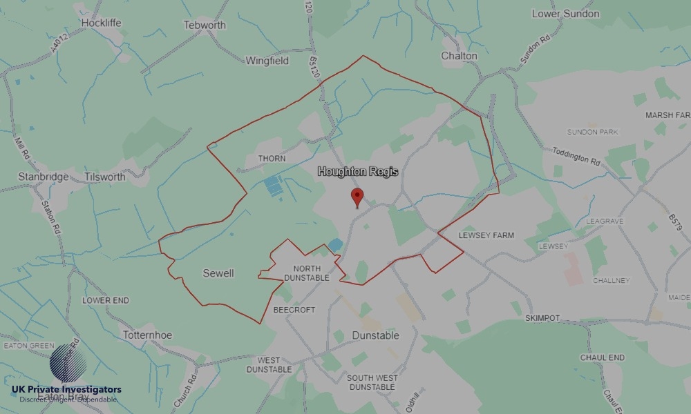 UK Private Investigators - Areas our detectives operate in Houghton Regis