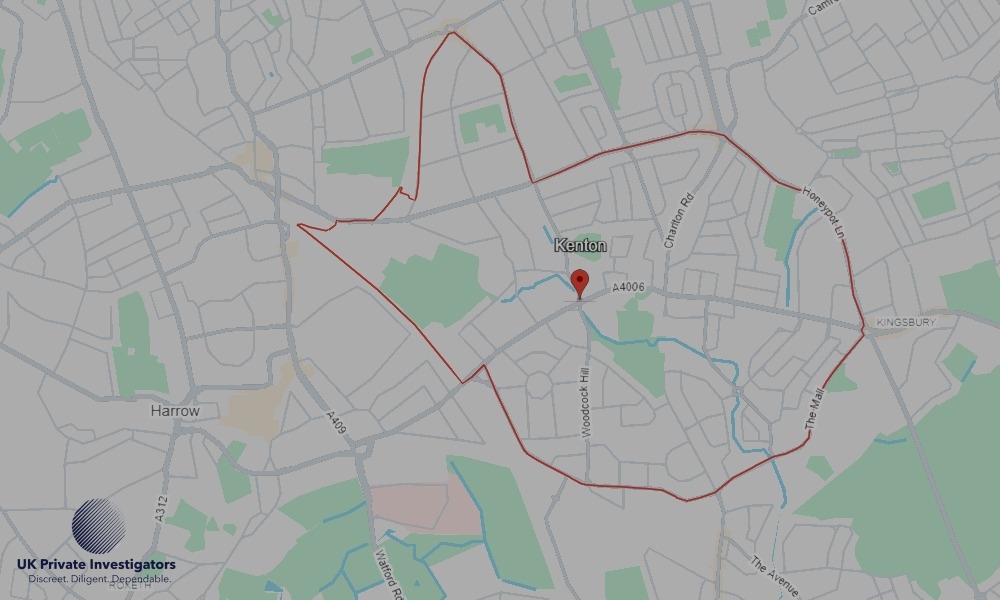 UK Private Investigators - Areas our detectives operate in Kenton
