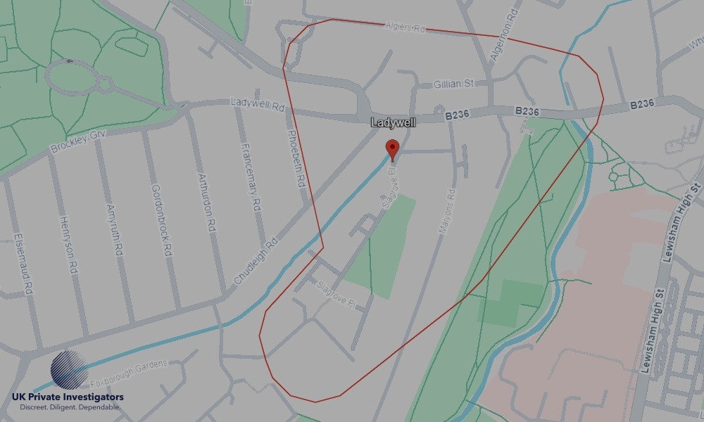 UK Private Investigators - Areas our detectives operate in Ladywell