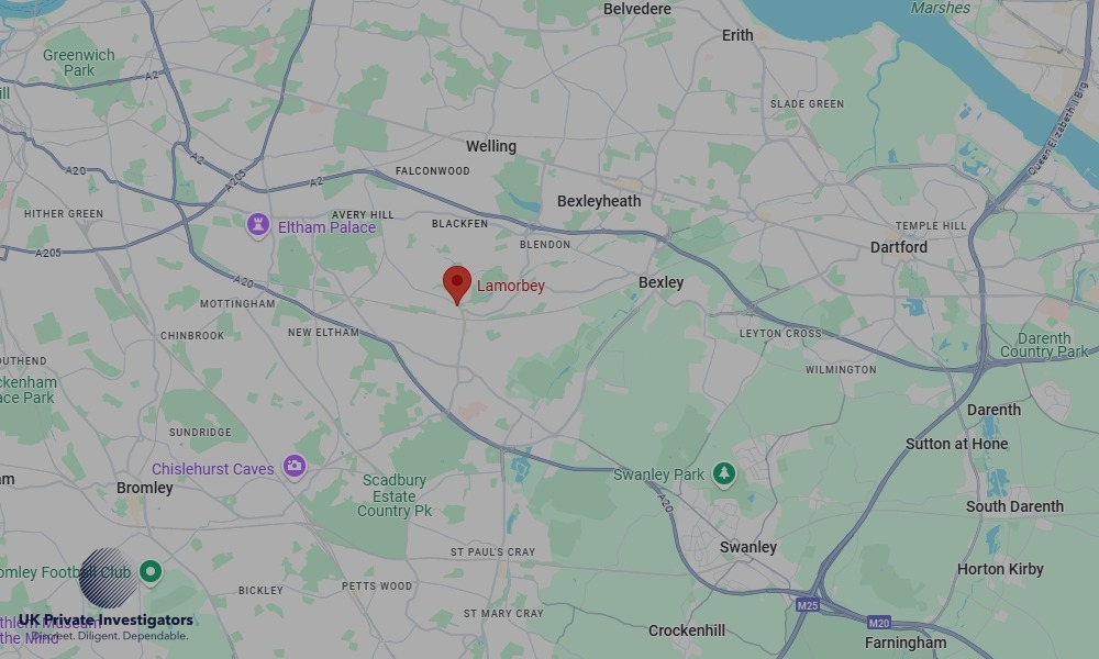 UK Private Investigators - Areas our detectives operate in Lamorbey