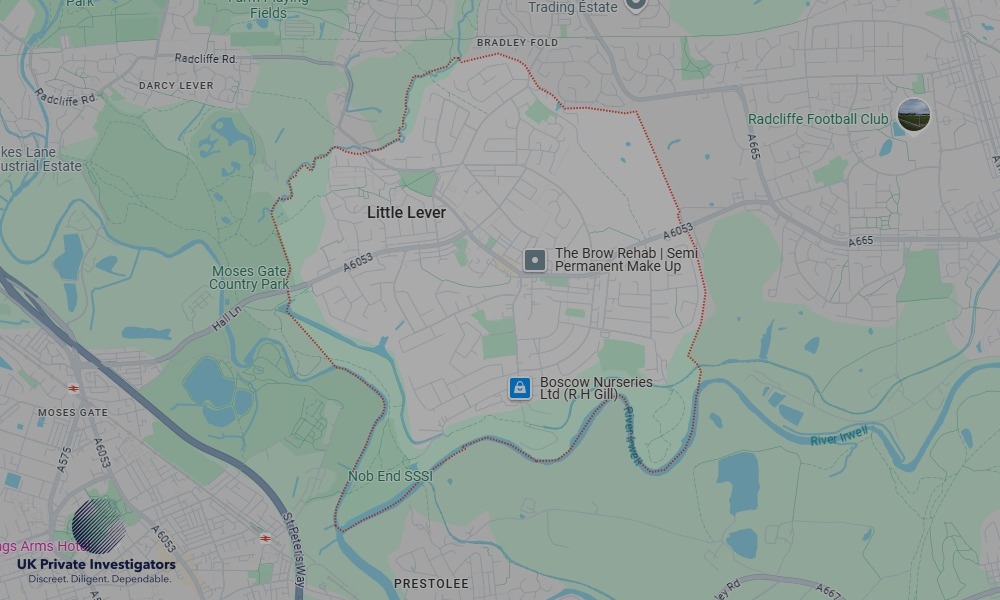 UK Private Investigators - Areas our detectives operate in Little Lever