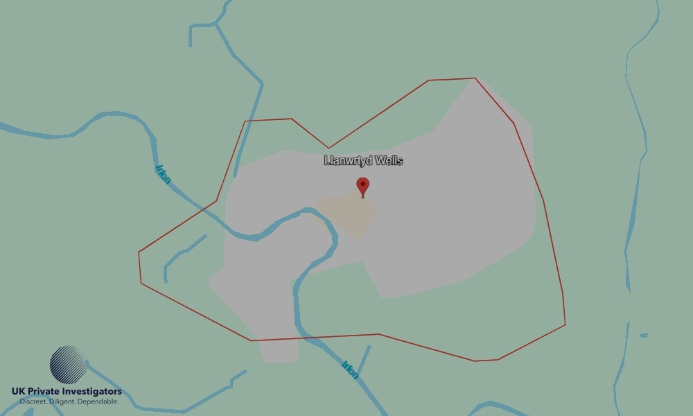 UK Private Investigators - Areas our detectives operate in Llanwrtyd Wells