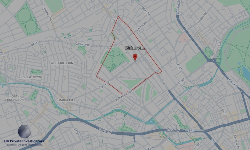 UK Private Investigators - Areas our detectives operate in Maida Vale