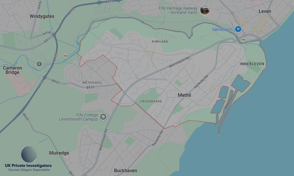 UK Private Investigators - Areas our detectives operate in Methill