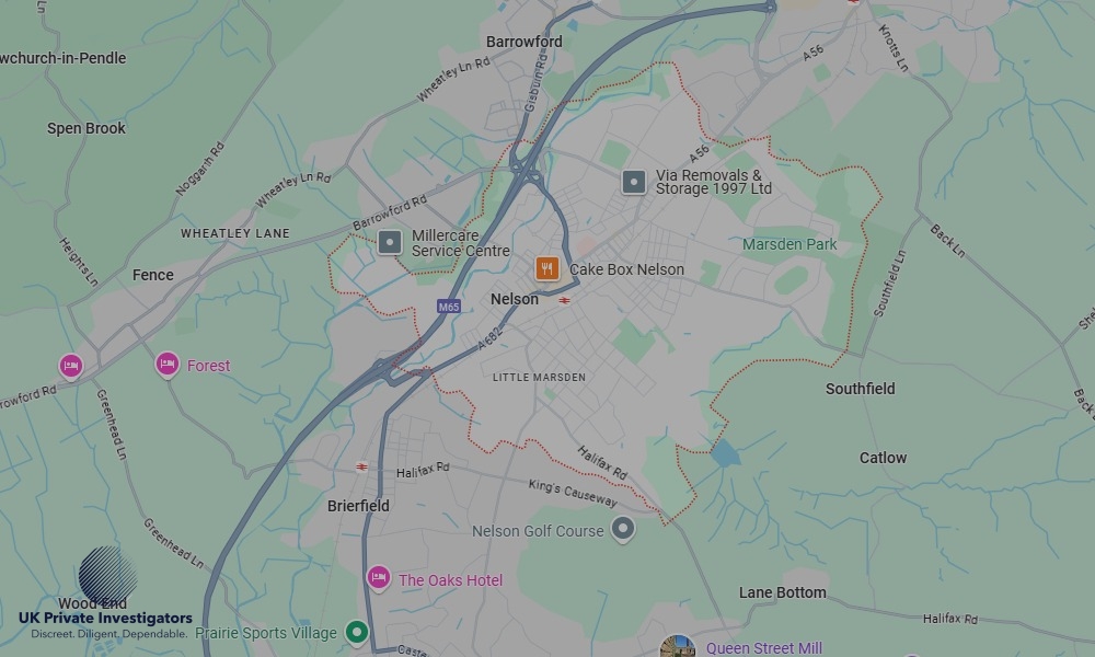 UK Private Investigators - Areas our detectives operate in Nelson