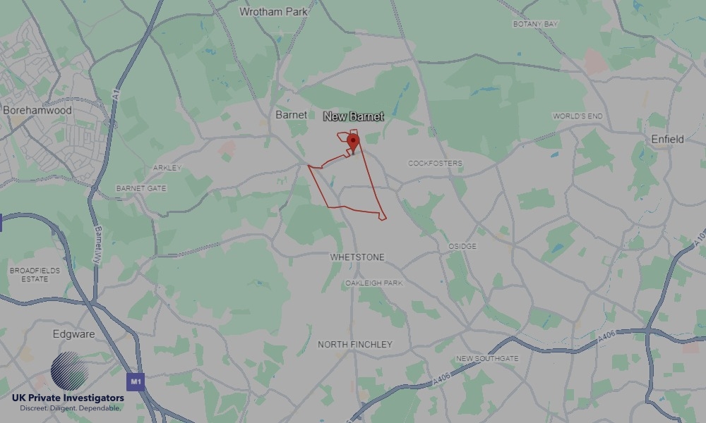 UK Private Investigators - Areas our detectives operate in New Barnet