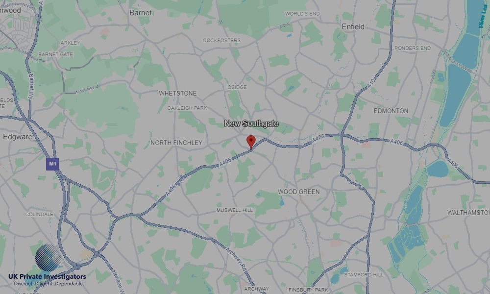 UK Private Investigators - Areas our detectives operate in New Southgate