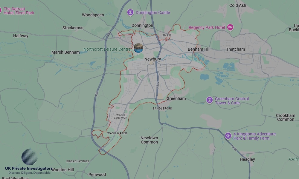 UK Private Investigators - Areas our detectives operate in LoNewburyndon
