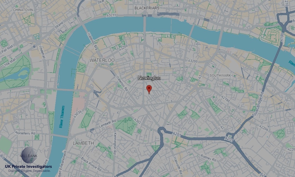 UK Private Investigators - Areas our detectives operate in Newington