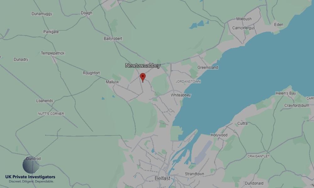 UK Private Investigators - Areas our detectives operate in LoNewtownabbeyndon