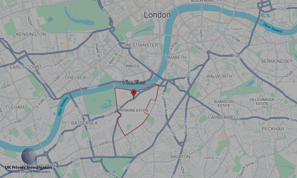 UK Private Investigators - Areas our detectives operate in Nine Elms